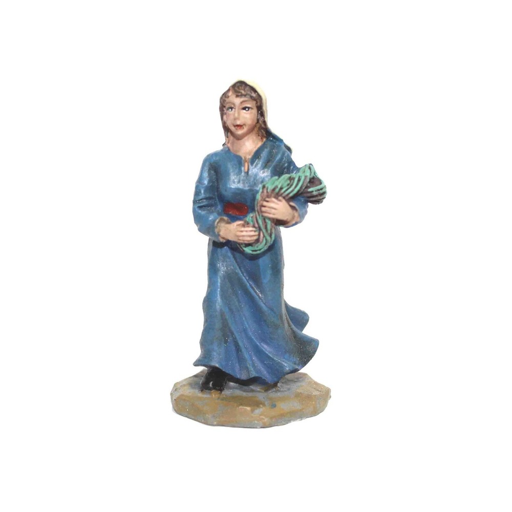 Grandeur Noel Bethlehem Nativity Set 2.5" Replacement Woman with Yarn Figurine